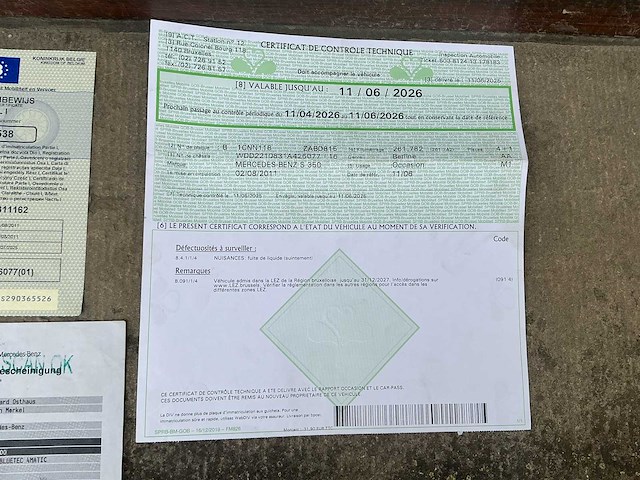 2011 mercedes-benz s 350 4matic 3.0 diesel 258 pk berline personenauto - afbeelding 55 van  62