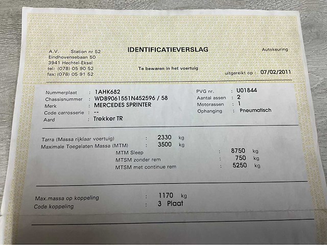 2011 mercedes sprinter - clixtar be combinatie - 3.0l - koelvriescombinatie - afbeelding 54 van  64