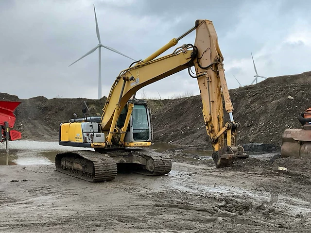 2011 new holland e215b rupsgraafmachine - afbeelding 23 van  33