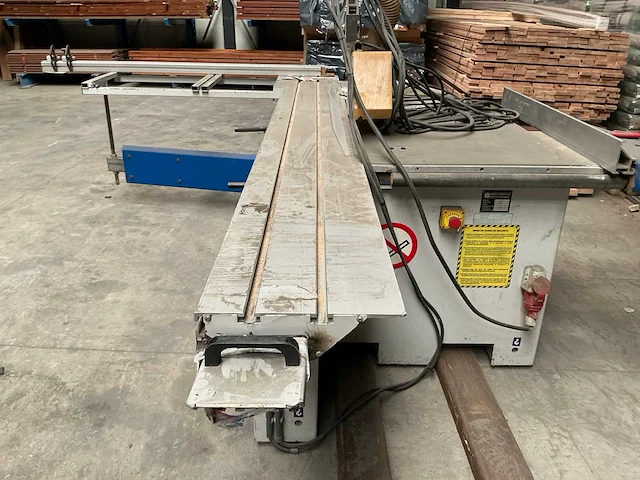 2011 nikmann s400 horizontale paneelzaag - afbeelding 8 van  23