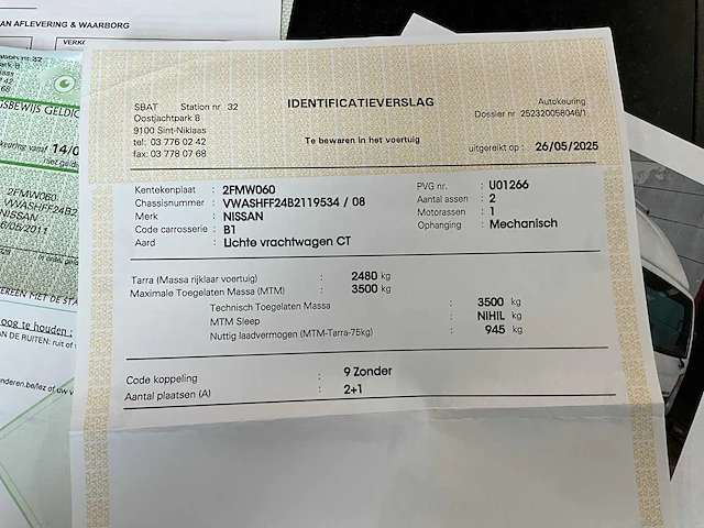 2011 nissan cabstar 2.5 dci met meubelkast lichte vrachtwagen - afbeelding 33 van  43