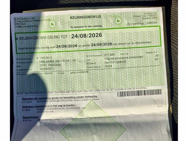2011 opel insignia - afbeelding 10 van  19