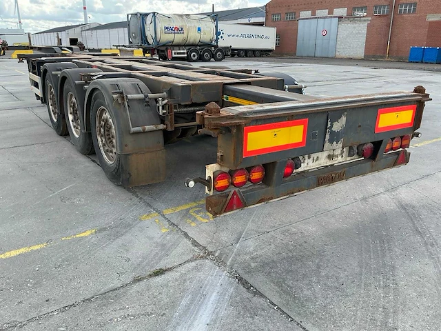 2011 pacton polyvalent containerchassis - afbeelding 10 van  24