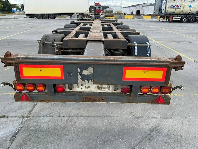 2011 pacton polyvalent containerchassis - afbeelding 11 van  24