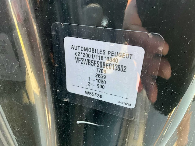 2011 peugeot 207 - afbeelding 35 van  41
