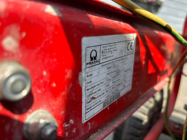 2011 pramac e4000 stoomgenerator - afbeelding 6 van  6