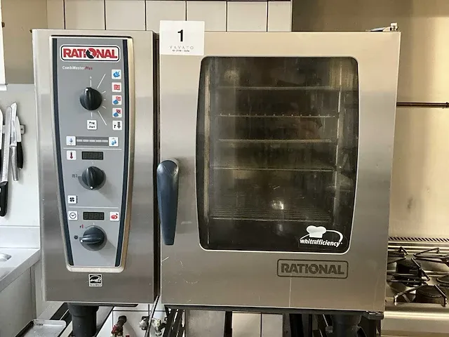 2011 rational combimaster plus cmp61 combisteamer - afbeelding 1 van  6