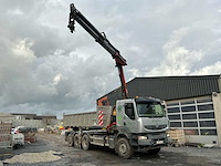 2011 renault kerax 460 tridem vrachtwagen met kraan en container - afbeelding 12 van  45