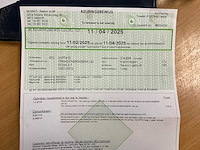 2011 renault kerax 460 tridem vrachtwagen met kraan en container - afbeelding 38 van  45