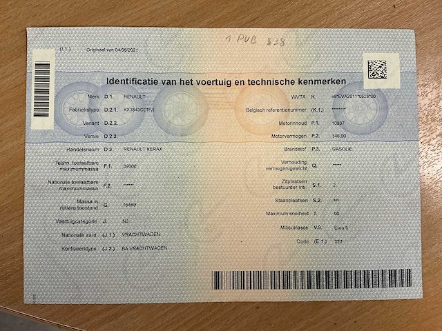 2011 renault kerax 460 tridem vrachtwagen met kraan en container - afbeelding 40 van  45