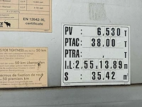 2011 schmitz s3 zd zeiltrailer - afbeelding 4 van  13