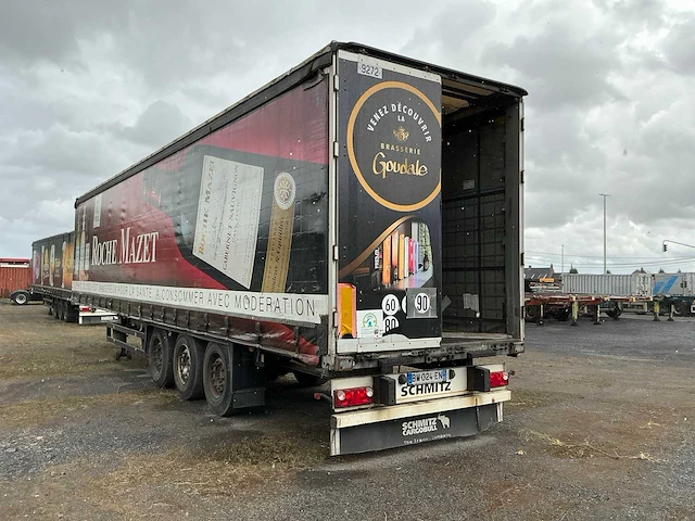 2011 schmitz s3 zd zeiltrailer - afbeelding 10 van  13