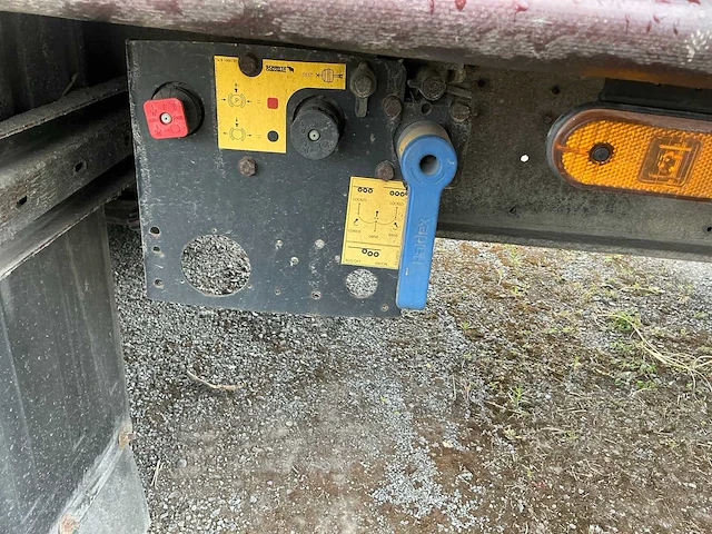 2011 schmitz s3 zd zeiltrailer - afbeelding 11 van  13