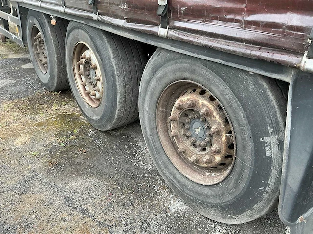 2011 schmitz s3 zd zeiltrailer - afbeelding 12 van  13