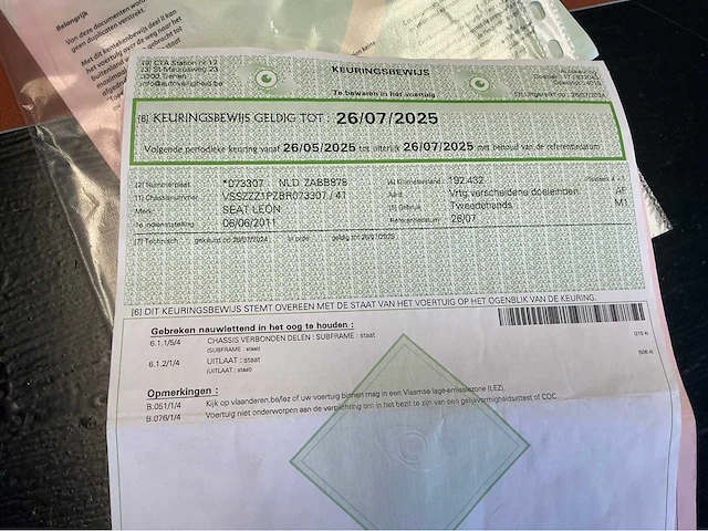 2011 seat leon d.2 1p personenwagens - afbeelding 29 van  35