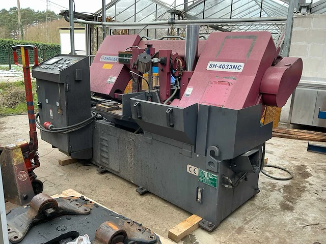 2011 singular sh-4033nc metalen horizontale bandzaagmachine - afbeelding 1 van  12