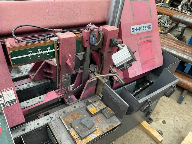 2011 singular sh-4033nc metalen horizontale bandzaagmachine - afbeelding 8 van  12