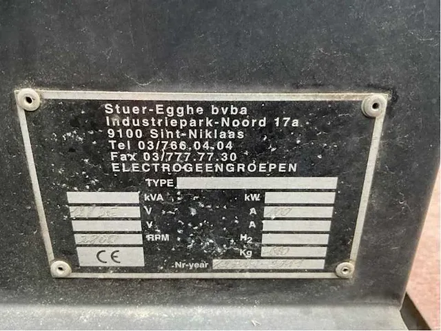 2011 stuer-egghe lp22eg ledbord 120 signalisatie aanhangwagen - afbeelding 6 van  17