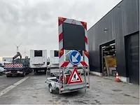 2011 stuer-egghe lp22eg ledbord 120 signalisatie aanhangwagen - afbeelding 1 van  17