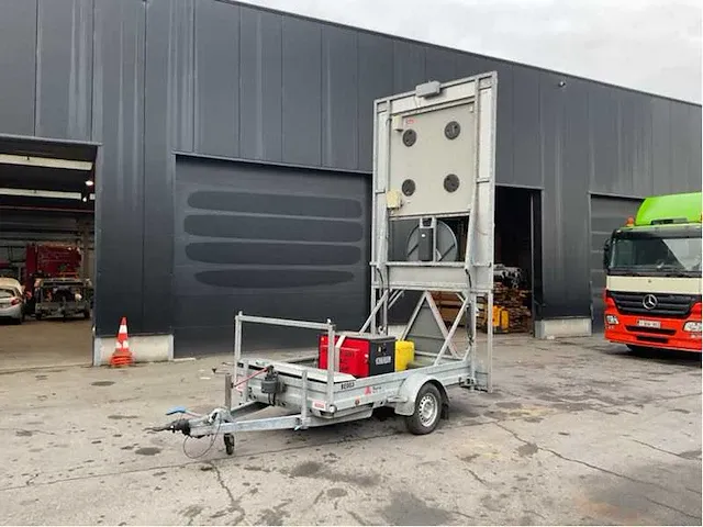 2011 stuer-egghe lp22eg ledbord 120 signalisatie aanhangwagen - afbeelding 12 van  17