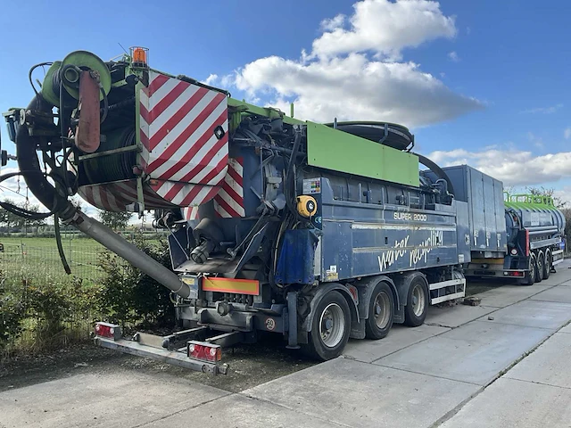 2011 turbos hoet super 2000 oplegger combi zuigwagen - afbeelding 1 van  13