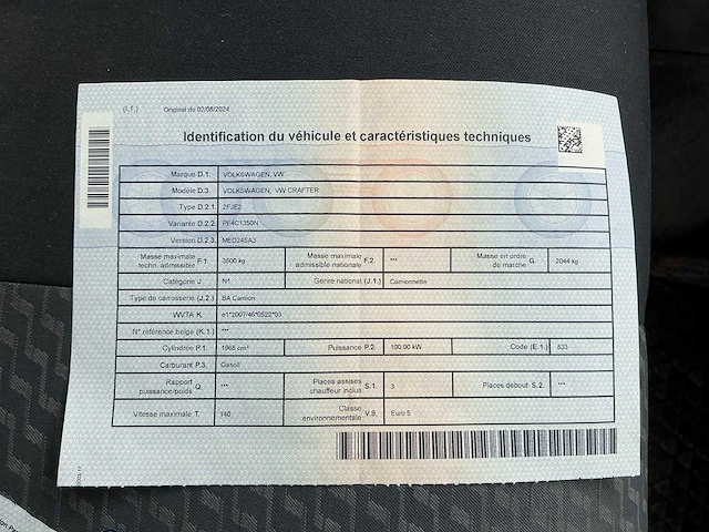 2011 volkswagen crafter 2.0 tdi sleepwagen van - afbeelding 31 van  45
