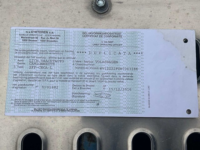 2011 volkswagen crafter - afbeelding 25 van  37