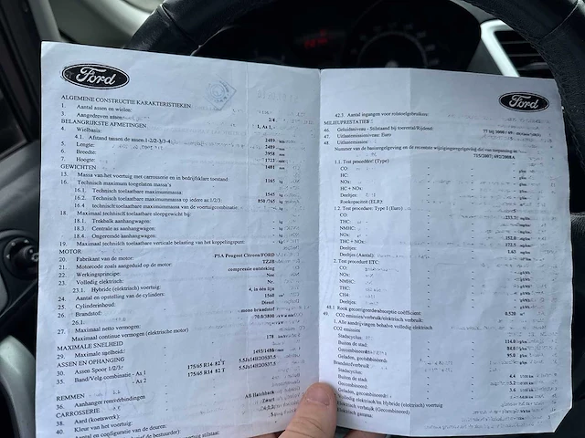 2012 - ford fiesta - personenauto - afbeelding 25 van  31