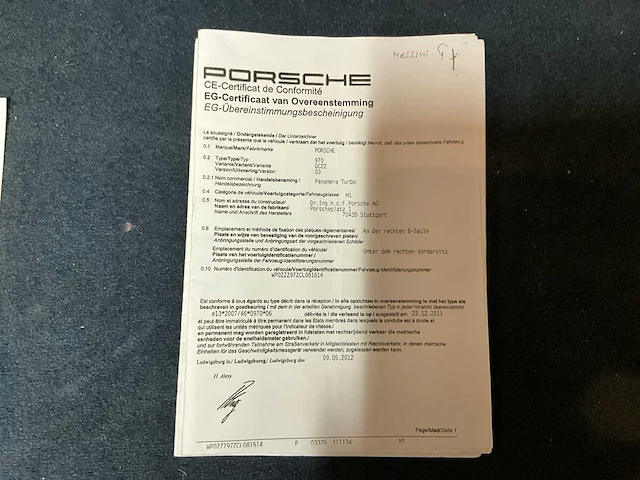 2012 - porsche panamera turbo v8 - afbeelding 41 van  47