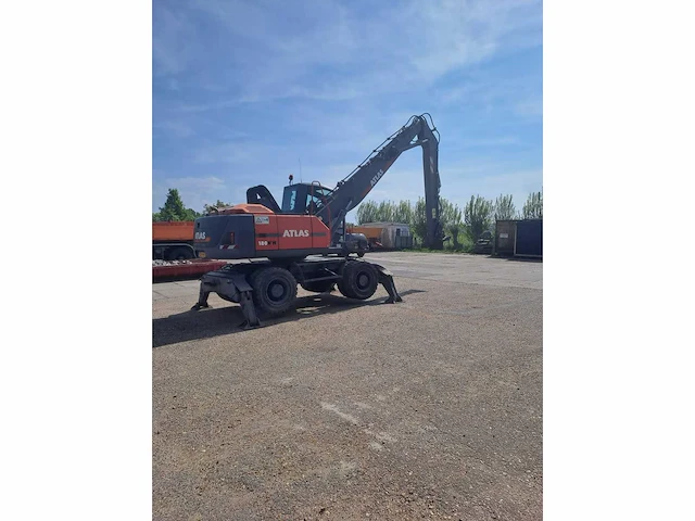 2012 atlas 180 mh banden graafmachines - afbeelding 23 van  35
