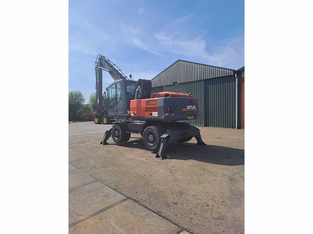 2012 atlas 180 mh banden graafmachines - afbeelding 30 van  35