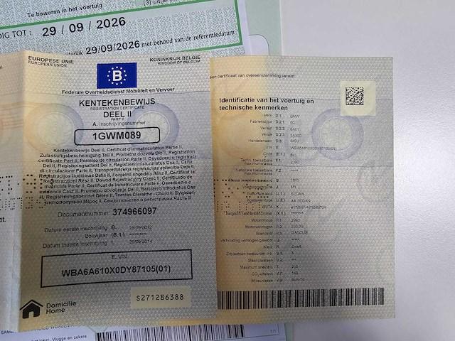 2012 bmw 640d personenauto - afbeelding 19 van  26