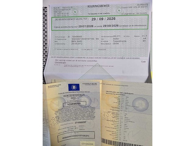 2012 bmw 640d personenauto - afbeelding 25 van  26