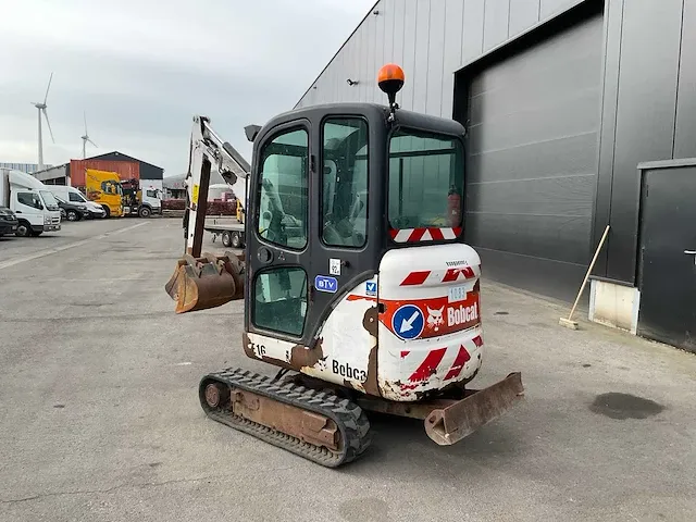 2012 bobcat e16 minigraafmachine - afbeelding 9 van  14