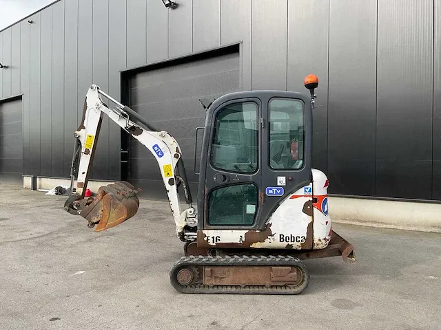 2012 bobcat e16 minigraafmachine - afbeelding 10 van  14