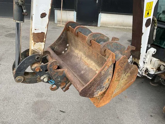 2012 bobcat e16 minigraafmachine - afbeelding 11 van  14