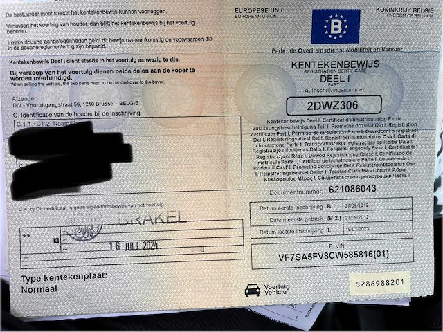 2012 citroën ds3 personenauto - afbeelding 17 van  26