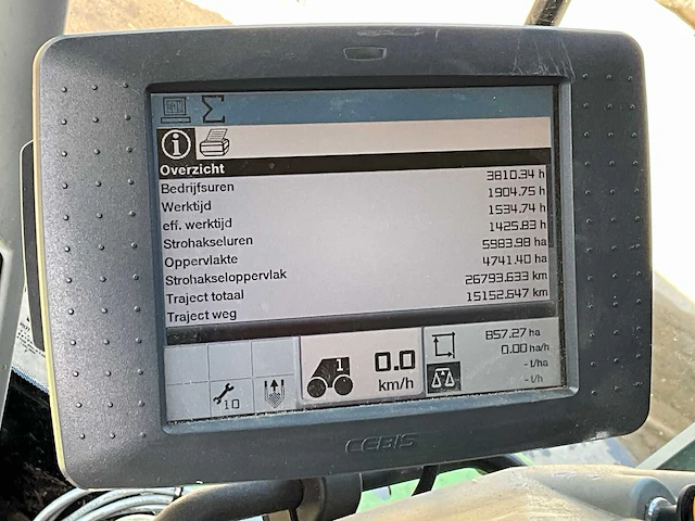 2012 claas 760 lexion c65 maaidorsers - afbeelding 17 van  26