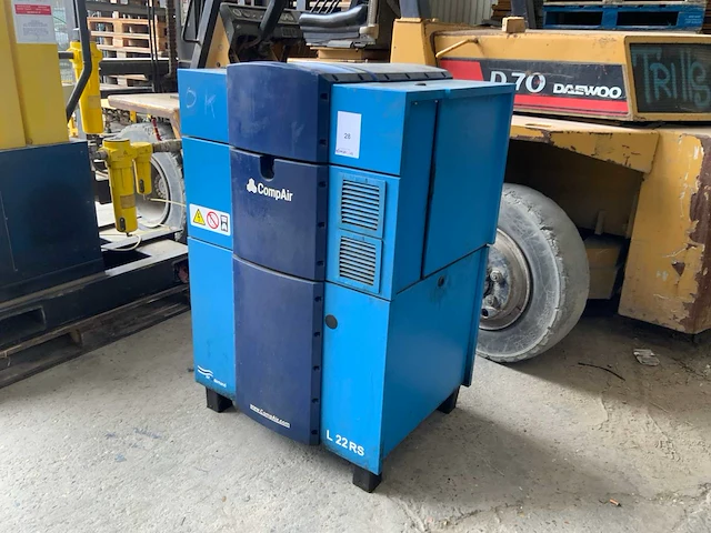 2012 compair l 22 rs 10 luchtcompressor - afbeelding 1 van  6