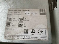 2012 festool sym 150-8-6 w draagbare luchtcompressor - afbeelding 4 van  4
