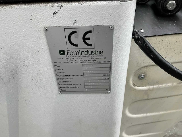 2012 fom industry panda 400 snijmachine - afbeelding 5 van  21