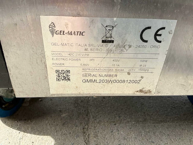 2012 gelmatic softijsmachine - afbeelding 8 van  9