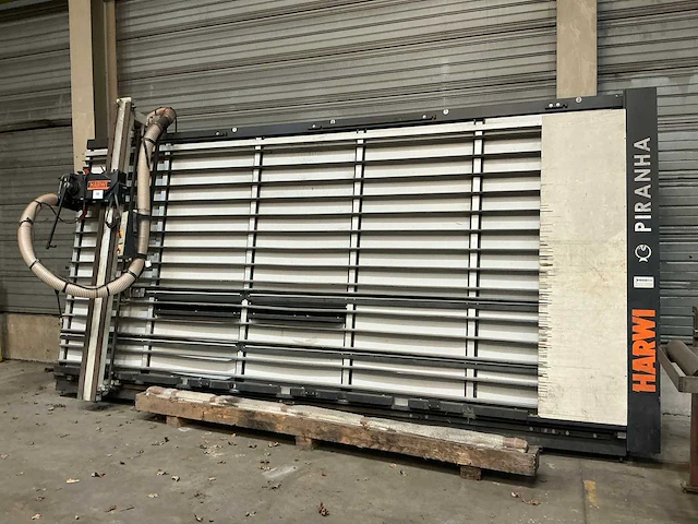 2012 harwi piranha 2150 verticale platenzaag - afbeelding 1 van  10