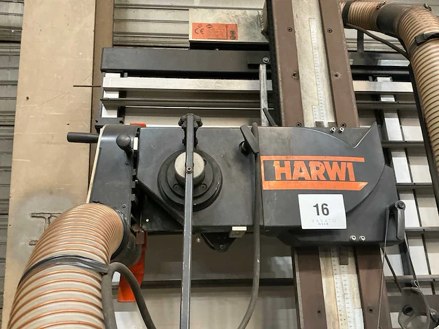 2012 harwi piranha 2150 verticale platenzaag - afbeelding 6 van  10