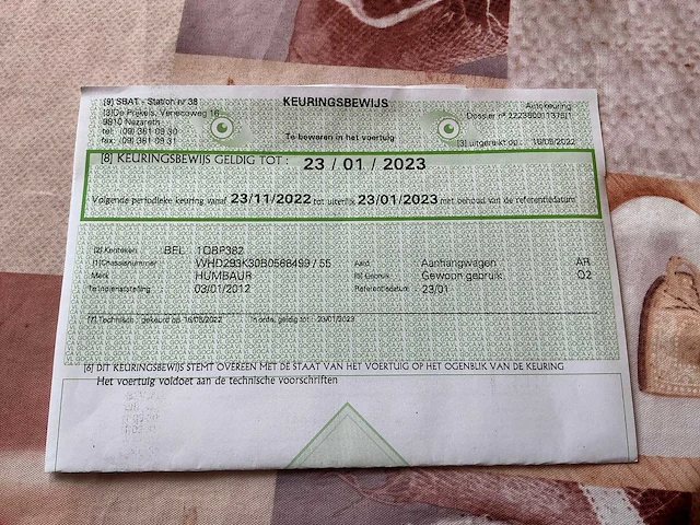2012 humbaur hk2500ra oliebollenkraam - afbeelding 43 van  44