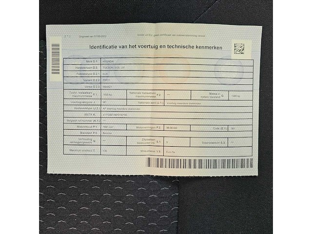 2012 hyundai tucson ix35 personenauto - afbeelding 25 van  32