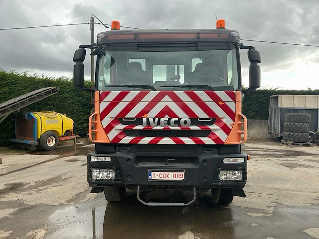 2012 iveco trakker 330 eev vrachtwagen met containerhaak - afbeelding 12 van  27
