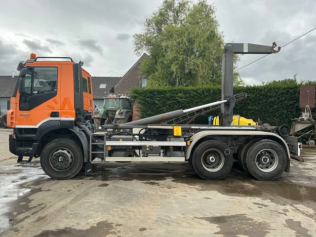 2012 iveco trakker 330 eev vrachtwagen met containerhaak - afbeelding 26 van  27