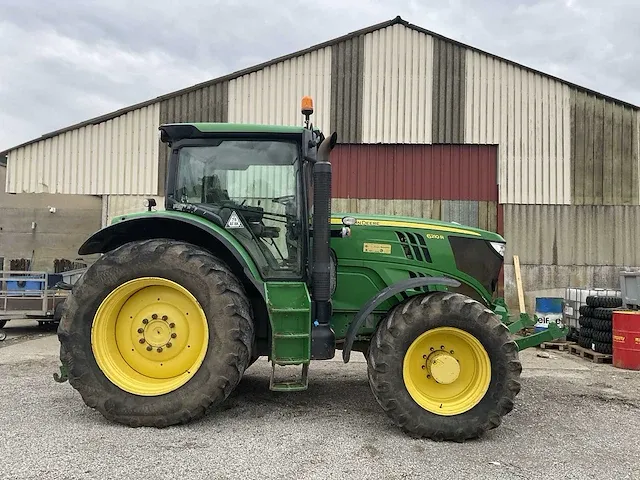 2012 john deere 6210r vierwielaangedreven landbouwtractor - afbeelding 23 van  26