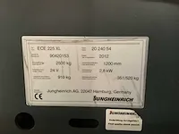 2012 jungheinrich ece 225xl orderpicker - afbeelding 5 van  5
